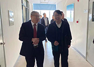 浦东新区管小军副区长一行来豪门国际官网考察指导事情