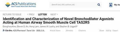 神秘的苦味受体，，，哮喘的治疗希望。。