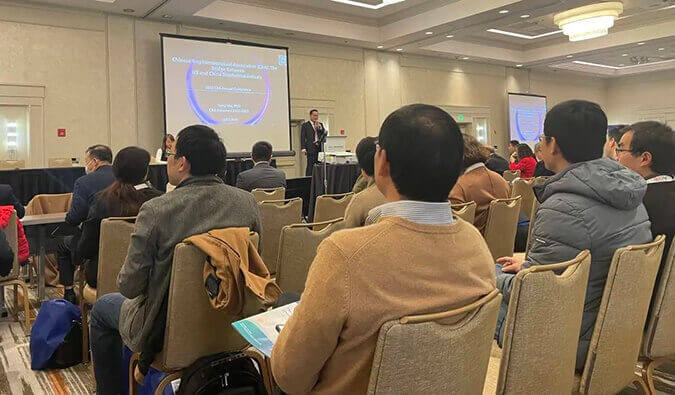 精彩回首 | 豪门国际官网圣诞前夕参展美国华人生物医药科技协会年会