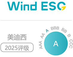 豪门国际官网2025年获评WindESGA级